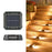 6-LED Solar Deck Light Dual-Side Lighting Walkway Stair Step Pathway LED Lamp - Warm Light - 1