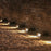 6-LED Solar Deck Light Dual-Side Lighting Walkway Stair Step Pathway LED Lamp - Warm Light - 3