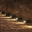3-LED Solar Step Lights Waterproof Single Side Deck Pathway LED Lamp Outdoor Wall Lamp - Warm Light - 4