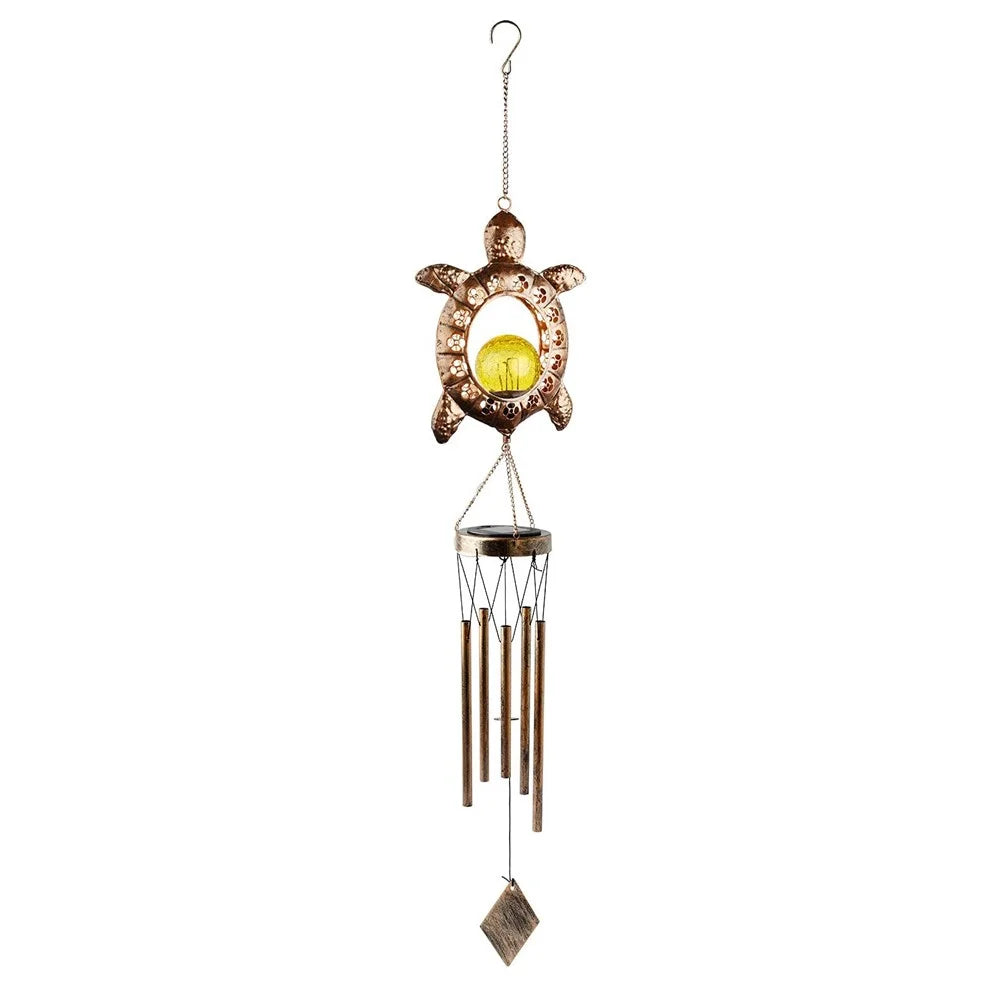 Hanging Decoration Lamps Balcony Wind Chimes Outdoor Yard Solar Lights Birthday Gift - 1