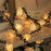 1.5m 10-LED Rose Flower String Light Romantic Festival Wedding Decorative Lamp, 2A Constant Light - White - 4