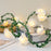 1.5m 10-LED Rose Flower String Light Romantic Festival Wedding Decorative Lamp, 2A Constant Light - White - 7