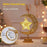 Holiday Decoration LED Table Lamp Vines Star Iron Art Hollow Moon Desktop Light - 2