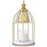 Scented Candle Warmer Dimmable Night Lamp Timing Function Jar Candles Melting Table Light, EU Plug - Gold - 2
