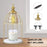 Scented Candle Warmer Dimmable Night Lamp Timing Function Jar Candles Melting Table Light, EU Plug - Gold - 6