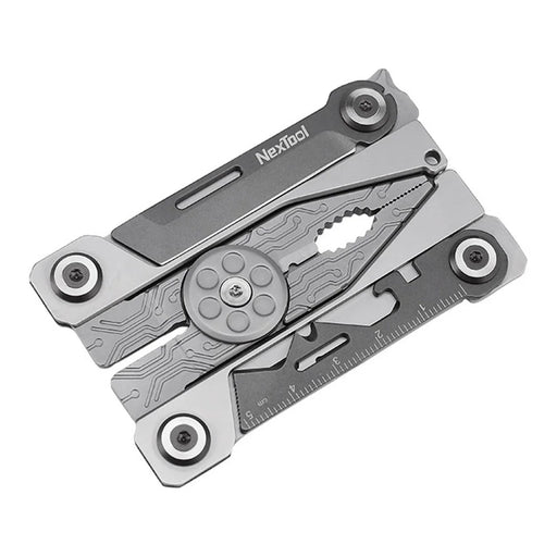 XIAOMIYOUPIN NEXTOOL NE20182 Silver Blade EDC Tool Outdoor 14-in-1 420J2 Stainless Steel Multifunction Tool - 1