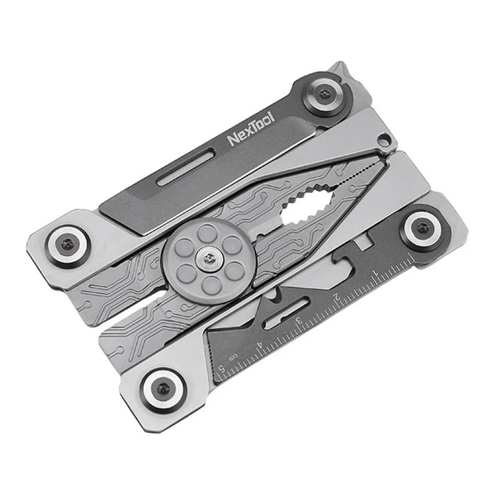 XIAOMIYOUPIN NEXTOOL NE20182 Silver Blade EDC Tool Outdoor 14-in-1 420J2 Stainless Steel Multifunction Tool - 1