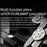 XIAOMIYOUPIN NEXTOOL NE20182 Silver Blade EDC Tool Outdoor 14-in-1 420J2 Stainless Steel Multifunction Tool - 4