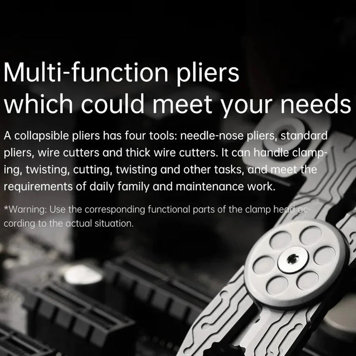 XIAOMIYOUPIN NEXTOOL NE20182 Silver Blade EDC Tool Outdoor 14-in-1 420J2 Stainless Steel Multifunction Tool - 4
