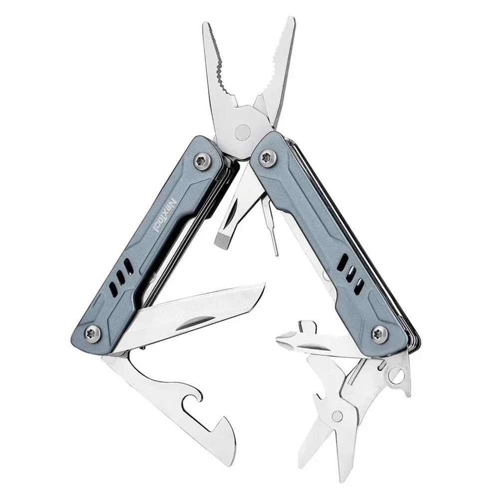 XIAOMIYOUPIN NEXTOOL NE20135 Multifunction Foldable Pliers Stainless Steel Scissors Bottle Opener Screwdriver Tools - 1