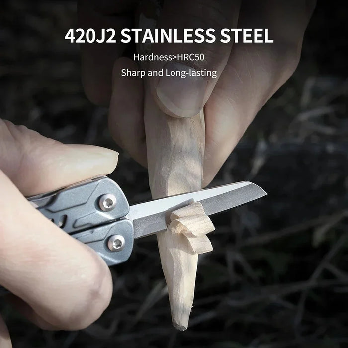 XIAOMIYOUPIN NEXTOOL NE20135 Multifunction Foldable Pliers Stainless Steel Scissors Bottle Opener Screwdriver Tools - 4