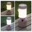 ZM1616 Ladybug Design Rechargeable Outdoor Camping Tent Lantern Lamp Home Bedside LED Night Light - Green - 6