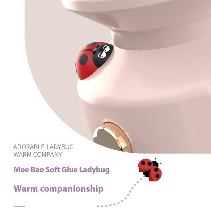ZM1616 Ladybug Design Rechargeable Outdoor Camping Tent Lantern Lamp Home Bedside LED Night Light - Green - 7