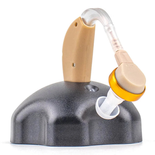 GE-60 Slim Hearing Aid Lightweight Wireless Audiphones Sound Amplifier Portable Noise Reduction Hearing Aid for Elderly - EU Plug - 1