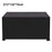 213x132x74cm Waterproof 420D Oxford Cloth Dust Cover Anti-UV Outdoor Garden Furniture Cover - Black - 1