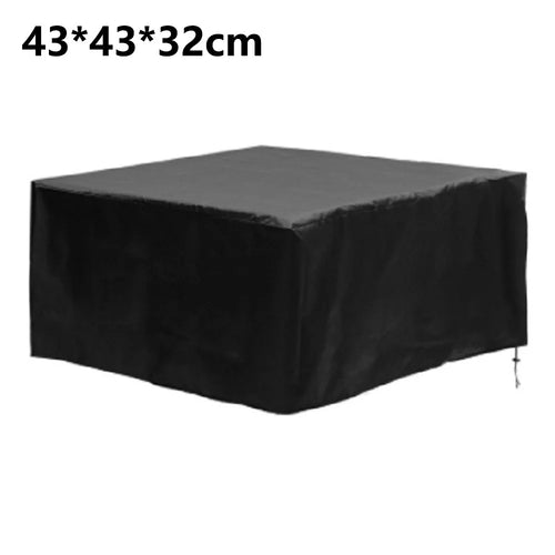 43x43x32cm Waterproof 210D Oxford Cloth Dust Cover Anti-UV Protector Cover for Printer - Black - 1
