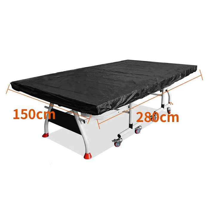 210D Oxford Cloth Ping Pong Table Cover Waterproof Table Tennis Table Protective Cover, 280x150x5cm - 7
