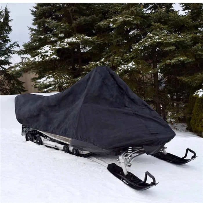 368x130x121cm Waterproof 210D Oxford Cloth Outdoor Sportsman Snowmobile Cover with Elastic Band - 3