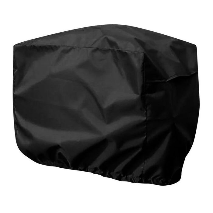 100-150HP 210D Oxford Cloth Yacht Half Outboard Motor Engine Dust Cover Marine Engine Protector, 74x45x58cm - Black - 1