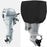 100-150HP 210D Oxford Cloth Yacht Half Outboard Motor Engine Dust Cover Marine Engine Protector, 74x45x58cm - Black - 3