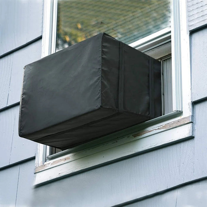 64.8x52.1x45.7cm 600D Oxford Cloth Air Conditioner Cover Outside Window AC Unit Protective Cover - 5