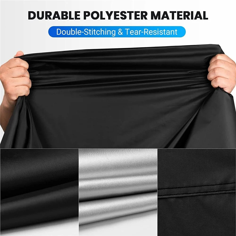 XXL: 245x105x125cm Motorcycle 210D Oxford Cloth Cover Sun-Proof Rain-Proof Motorbike Cover Protector - 3