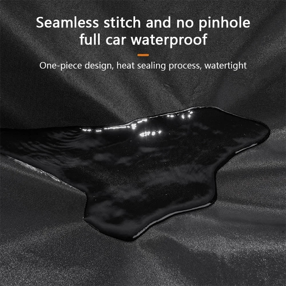 XXL: 245x105x125cm Motorcycle 210D Oxford Cloth Cover Sun-Proof Rain-Proof Motorbike Cover Protector - 5