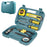 9Pcs / Set Utility Knife Measuring Tape Wire Cutter Screwdriver Car Home Repair Tool Box - 1