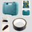 9Pcs / Set Utility Knife Measuring Tape Wire Cutter Screwdriver Car Home Repair Tool Box - 7