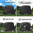 285x122x168cm 210D Oxford Fabric 2 / 4-Seater Golf Cart Cover for EZ GO, Club Car, and Yamaha Golf Carts - 2