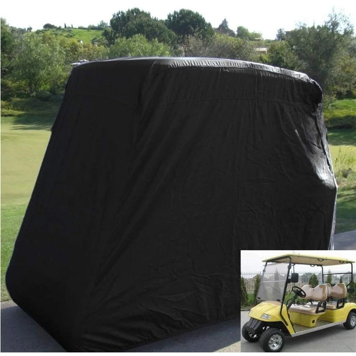 285x122x168cm 210D Oxford Fabric 2 / 4-Seater Golf Cart Cover for EZ GO, Club Car, and Yamaha Golf Carts - 3