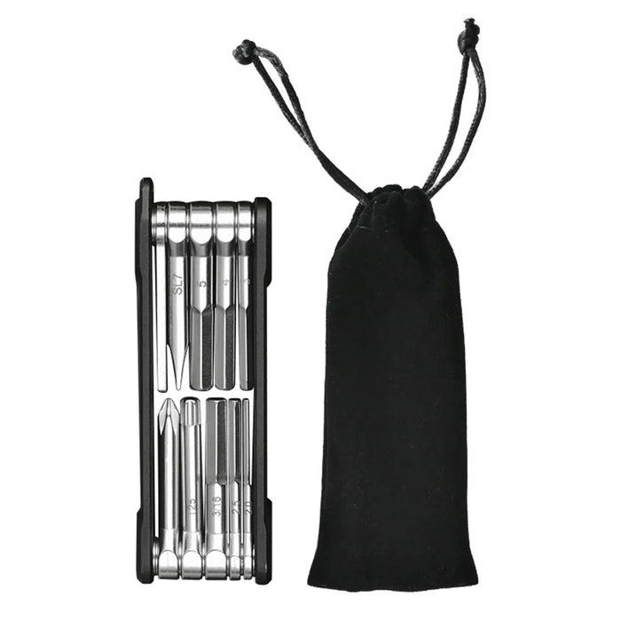 YELANGU LW-A02 10-in-1 Aluminum Alloy + Steel Multi-Function Wrenches Portable Repairing Tool - 1