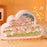 DIY Handmade Cloud Tulip Night Light Mirror Atmosphere Light Desktop Ornament, Battery Operated - Pink - 2