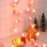 2m 20 LED Cute Rabbit String Lights Gift Cotton Fairy Lights Battery Operated - Warm White Light - 3