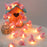 2m 20 LED Cute Rabbit String Lights Gift Cotton Fairy Lights Battery Operated - Warm White Light - 5