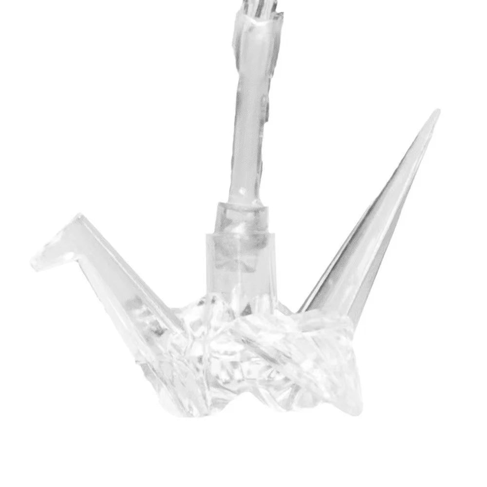 1.5m 10 LED Decorative String Lights Battery Operated Fairy Lights Gift for Outdoor / Indoor - Thousand Paper Crane / Warm White - 4