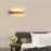 35cm LED Solid Wood Wall Light Bedroom Bedside Bathroom Corridor Wall Lamp, Warm Light - 6