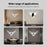 Bald Eagle Projector Lamp Remote Control LED Night Light with Timer Bedroom Decor - 5