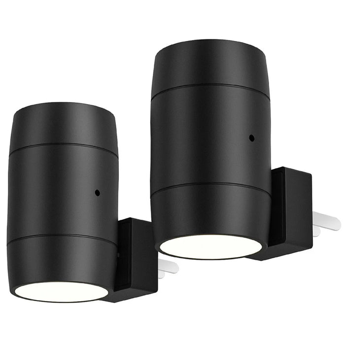 2Pcs Brightness Adjustable Light Sensing Rotatable Lamp Home Bedroom Night Light - EU Plug - 1