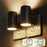 2Pcs Brightness Adjustable Light Sensing Rotatable Lamp Home Bedroom Night Light - EU Plug - 5