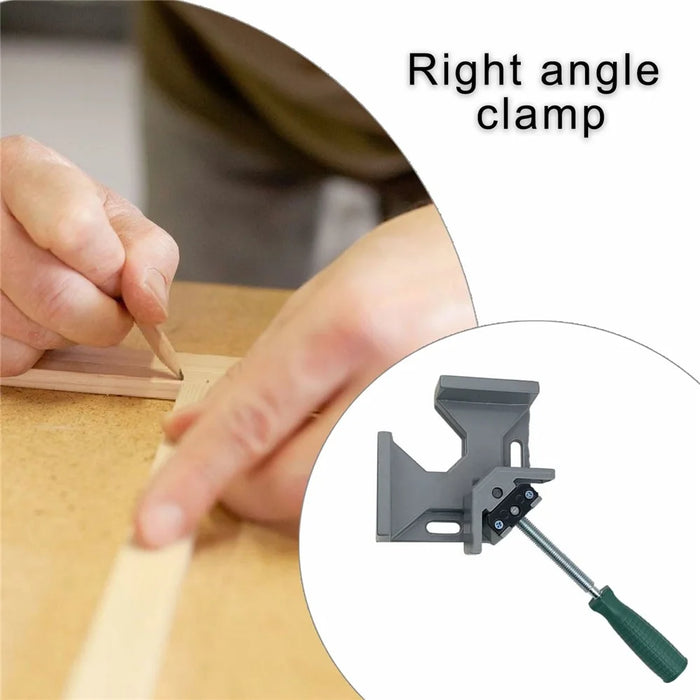 90-Degree Right Angle Clamp Picture Frame Corner Fixing Clip Woodworking Tools Aluminum Alloy Hand Tool - 2