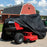 270x180x89cm Lawn Mower Cover 420D Fabric Waterproof Dustproof UV Protection Mower Protector - 4