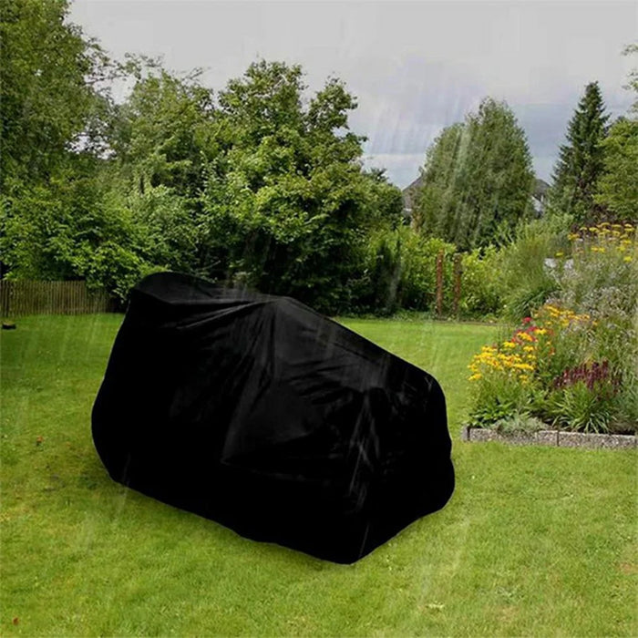 270x180x89cm Lawn Mower Cover 420D Fabric Waterproof Dustproof UV Protection Mower Protector - 5
