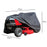 270x180x89cm Lawn Mower Cover 420D Fabric Waterproof Dustproof UV Protection Mower Protector - 6
