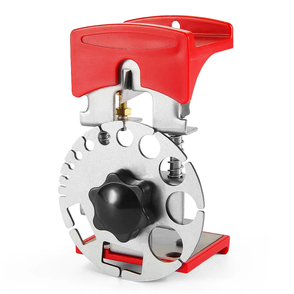 Handheld Cable Wire Stripper Adjustable Manual Wire Stripping Tool, Metal Disc - 1