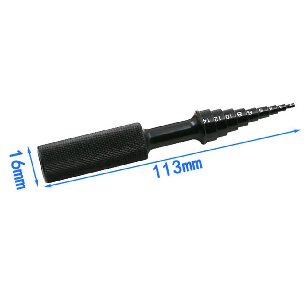 2-14mm Bearing Remover Disassembler Removal Puller Tool for RC Cars Drones Brushless Motors - Black - 4