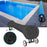 Swimming Pool Solar Reel Cover 18Ft 210D Oxford Fabric Waterproof Pool Solar Protective Blanket - 3