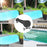 Swimming Pool Solar Reel Cover 18Ft 210D Oxford Fabric Waterproof Pool Solar Protective Blanket - 4