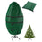Upright Christmas Tree Storage Bags 34 x 75 inch 420D Polyester Tree Covers with Fixed Buckle, Zipper - 2