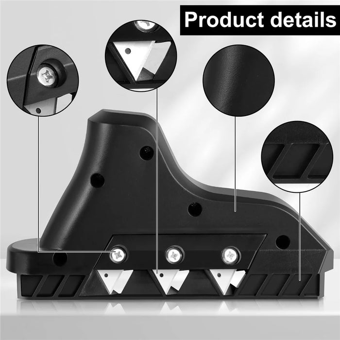Quick Drywall Cutter with Blade Hand Plane Gypsum Board Drywall Edge Chamfer Woodworking Trimmer - 3